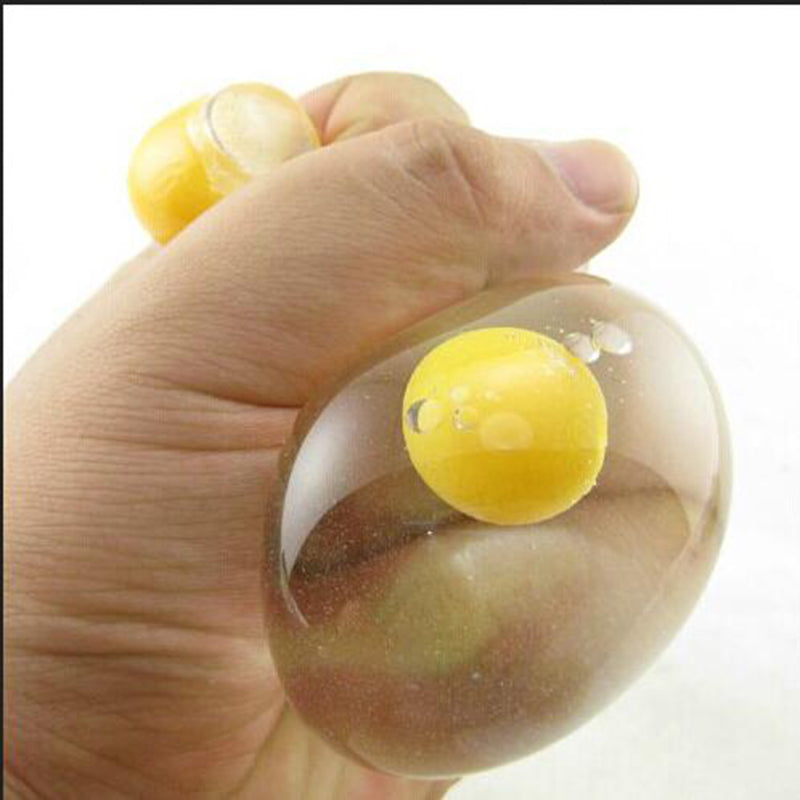 Egg Yolk Stress Squishy