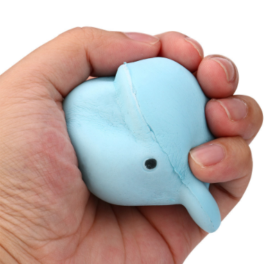 Whale Squishy (Pink or Blue)