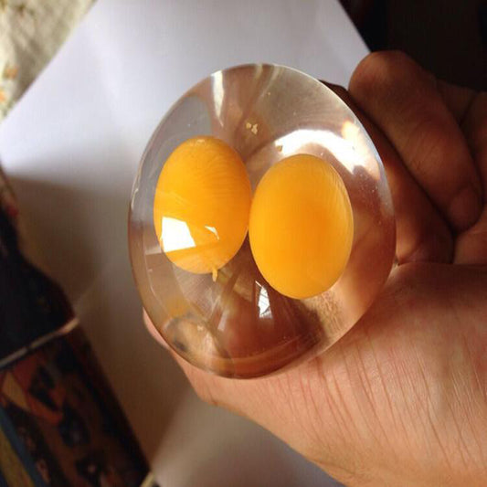 Egg Yolk Stress Squishy