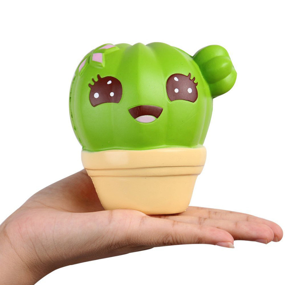 Cactus Squishy (Pink or Yellow)