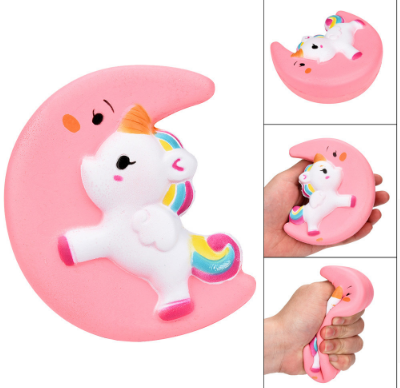 Unicorn Moon Squishy