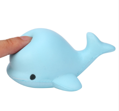 Whale Squishy (Pink or Blue)